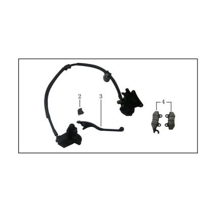 Front Hydraulic Brake Assy