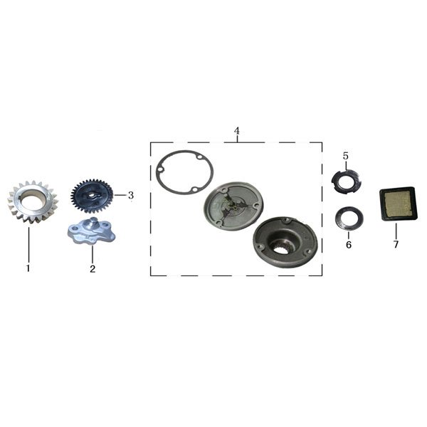 KP-150 Oil Pump & Oil Filter