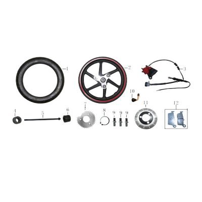 Rear Wheel Assy