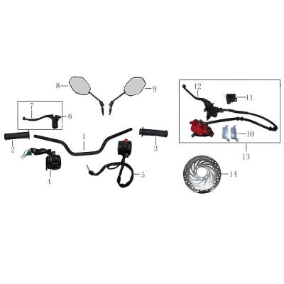 Steering Bar & Switch