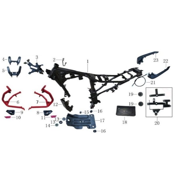 KPT 150 NBF2 Frame Body